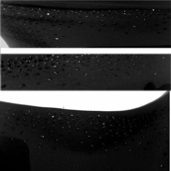 •	Dollar One Shoulder Front Slit Black with Decorative Highlights Size Medium - Picture 4 of 9